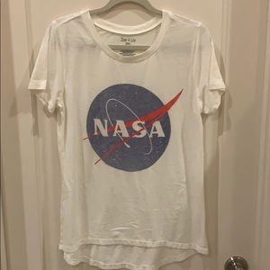 Women’s White NASA T-shirt